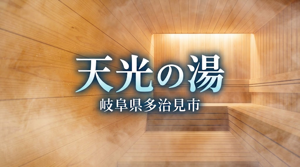 【岐阜・多治見】天光の湯レビュー！最高峰のサウナ・水風呂体験